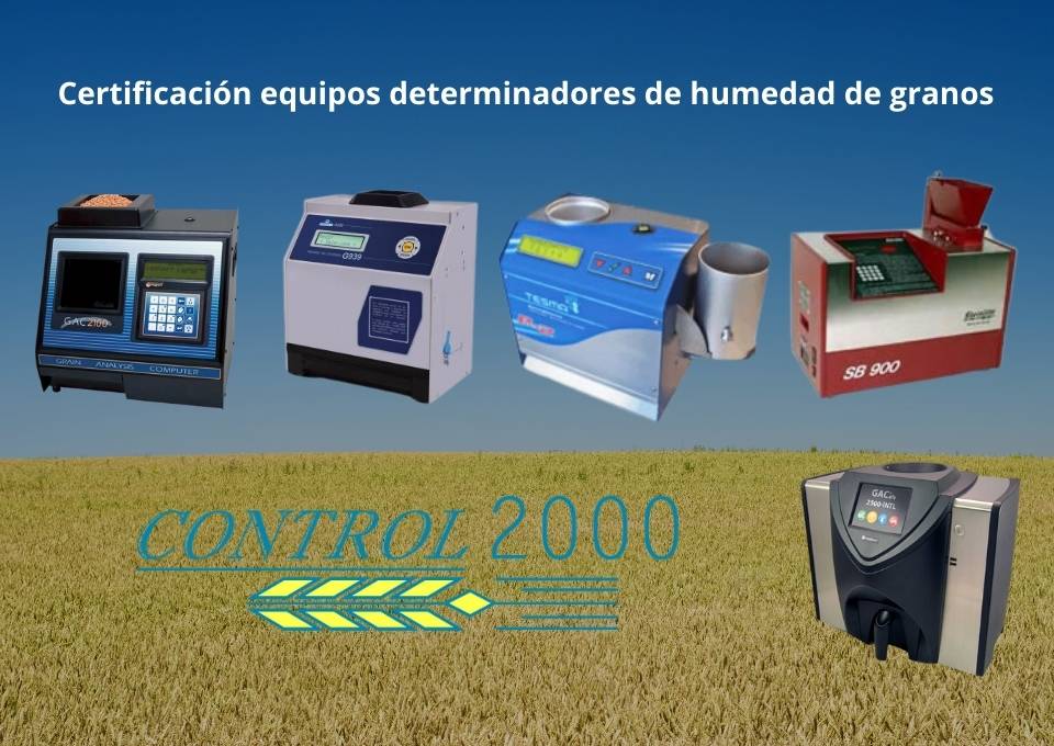 Certificación de equipos determinadores de humedad de granos autorizados por el SAG