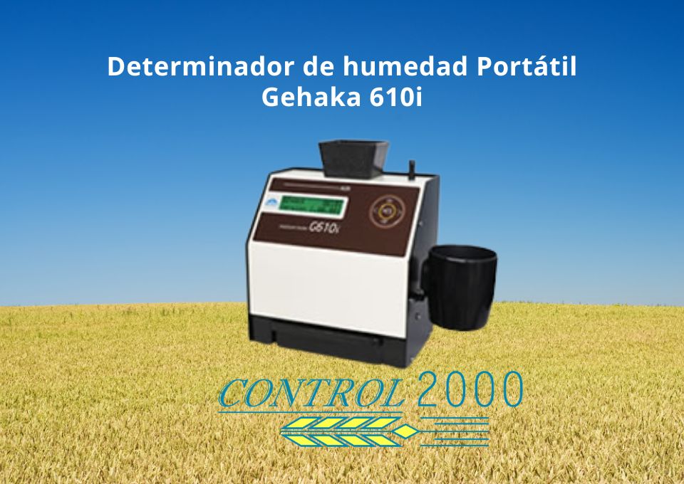 Determinador de humedad Portátil Gehaka 610i