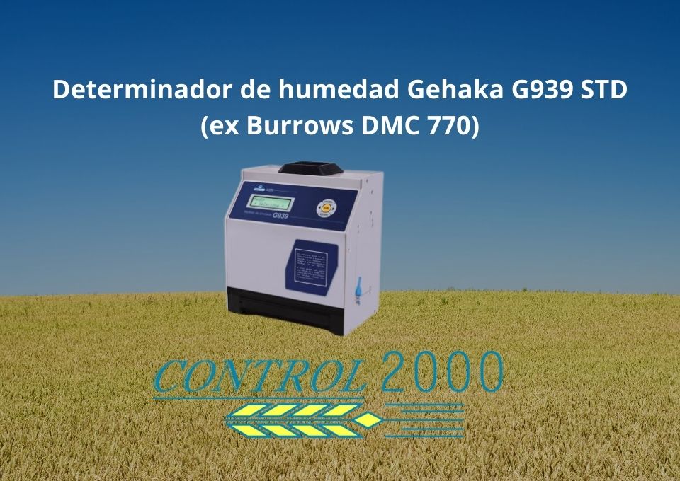 Determinador de humedad Gehaka G939 STD (ex Burrows DMC 770) 2